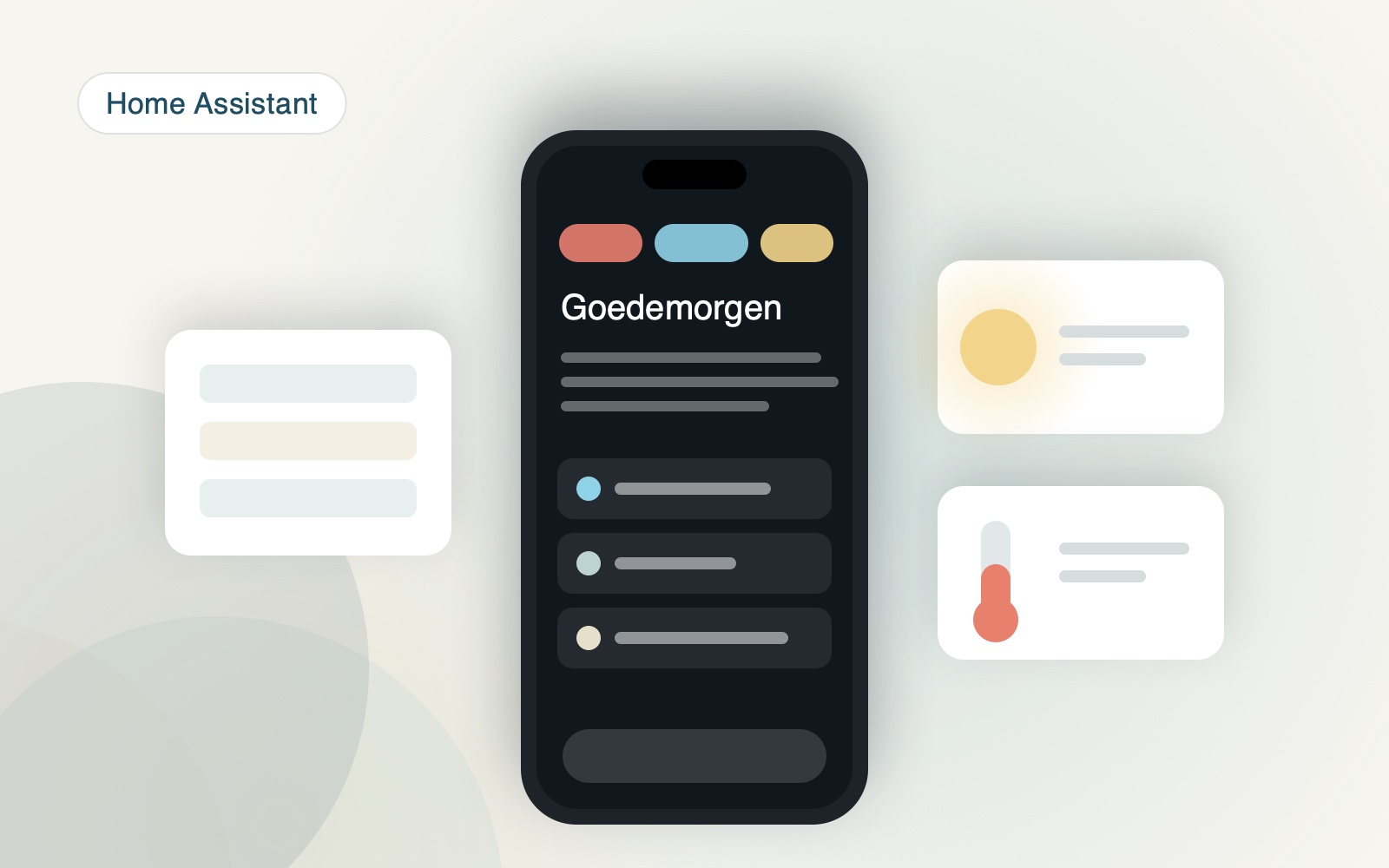 Een Home Assistant-dashboard dat zijn eigen welkomsttekst schrijft